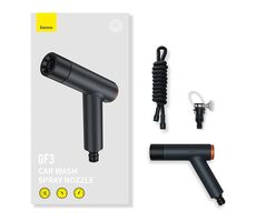 Baseus CPGF020013 Zavlažovací tryska pro zahradní hadici Baseus GF3 černá