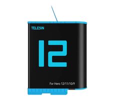 Telesin GP-BTR-901-D baterie pro GoPro Hero 12 & Hero 11 & Hero 10 & Hero 9 / 1750 mAh)