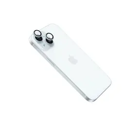 FIXED Ochranná skla čoček fotoaparátů Camera Glass pro Apple iPhone 16/16 Plus modrá