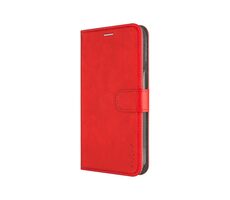 FIXED Pouzdro typu kniha Opus pro Apple iPhone 16 červené / doprodej