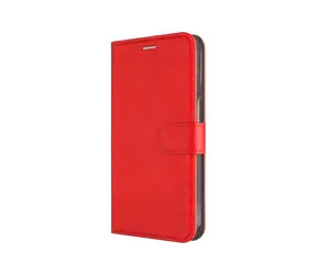 FIXED Pouzdro typu kniha Opus pro Apple iPhone 16 Pro červené