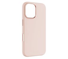 FIXED Zadní kryt MagFlow s podporou MagSafe pro Apple iPhone 16 růžový / doprodej