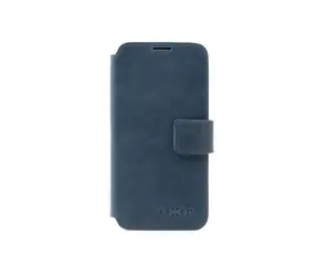 FIXED Kožené pouzdro typu kniha ProFit pro Apple iPhone 16 Pro modré