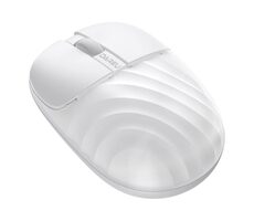 Dareu LM135D bílá / Bezdrátová optická myš / 1200DPI / 3 tlačítka / BT & 2.4G