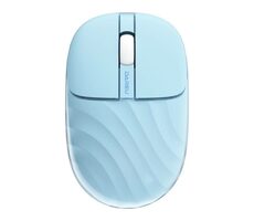 Dareu LM135D modrá / Bezdrátová optická myš / 1200DPI / 3 tlačítka / BT & 2.4G