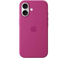 Apple Silikonový kryt s MagSafe pro iPhone 16 - Fuchsia