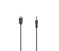Hama audio redukce USB-C (M) - Jack 3.5mm (F) 0.75m