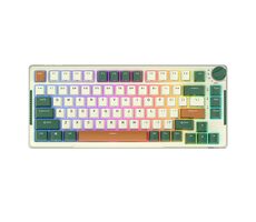 Royal Kludge RKH81 RGB nebesky modré spínače zelená / Bezdrátová klávesnice / mechanická / BT & USB / US Layout