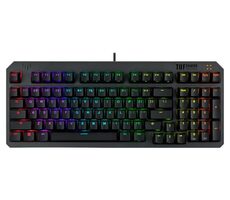 ASUS klávesnice TUF Gaming K3 GEN II šedá / herní klávesnice / mechanická / drátová / opticko-mechanické spínače / CZ/SK