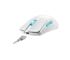 ASUS ROG Harpe Ace Aim Lab Edition bílá / bezdrátová herní myš / optická / 36000 DPI / 5 tlačítek / 2.4GHz / BT 