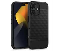 Spigen Caseology Parallax MagSafe ochranný kryt pro Apple iPhone 16 matte black
