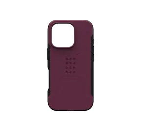 UAG Civilian MagSafe ochranný kryt pro Apple iPhone 16 Pro vínová