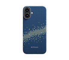 Pitaka Tactile Woven StarPeak ochranný kryt pro Apple iPhone 16 milky way galaxy