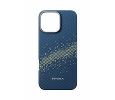 Pitaka Tactile Woven StarPeak ochranný kryt pro Apple iPhone 16 Pro milky way galaxy