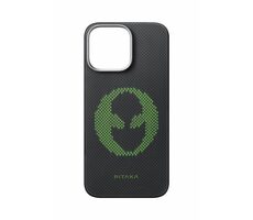 Pitaka x Aries Tactile Woven ochranný kryt pro Apple iPhone 16 Pro alien