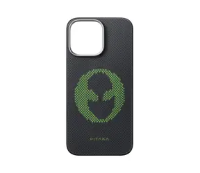 Pitaka x Aries Tactile Woven ochranný kryt pro Apple iPhone 16 Pro Max alien