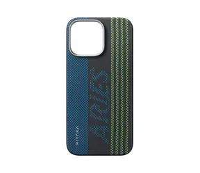 Pitaka x Aries Tactile Woven ochranný kryt pro Apple iPhone 16 Pro Max credit card