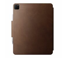 Nomad Lether Folio Plus ochranné pouzdro pro Apple iPad Pro 12.9" (2018-2022) & Air 13" hnědá