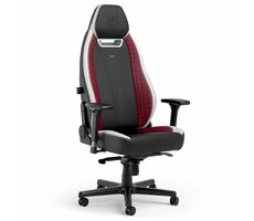 noblechairs LEGEND černo-bílo-červená / Herní židle / syntetická kůže / nastavitelná / pojízdná kolečka / nosnost 150 kg