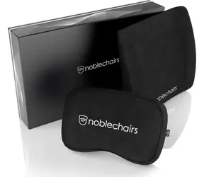noblechairs Sada polštářů z paměťové pěny černá  / pro židle EPIC & ICON & HERO & LEGEND