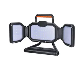 Solight WM-30W-RE LED reflektor / 30W / přenosný / nabíjecí / 3000lm