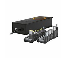 Solight univerzální zdroj pro notebooky / 90W / 16 koncovek / automatický