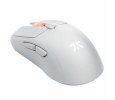 Fnatic Bolt bílá / herní bezdrátová myš / optická / 19000 DPI / 6 tlačítek / 2.4GHz / Bluetooth / USB