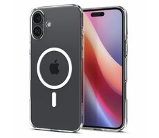 Spigen Liquid Crystal MagSafe ochranný kryt pro Apple iPhone 16 crystal clear