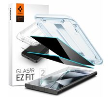 Spigen Glass tR EZ Fit Privacy 2 Pack ochranné sklo pro Samsung Galaxy S24 Ultra / 2ks