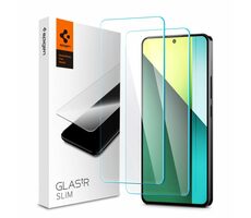 Spigen Glass tR Slim 2 Pack ochranné sklo pro Xiaomi Redmi Note 13 Pro 5G / 2ks