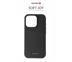 SWISSTEN SOFT JOY pouzdro pro Apple iPhone 16 Pro černá