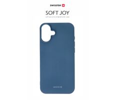 SWISSTEN SOFT JOY pouzdro pro Apple iPhone 16 modrá