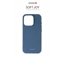 SWISSTEN SOFT JOY pouzdro pro Apple iPhone 16 Pro modrá