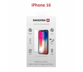 SWISSTEN Ochranné temperované sklo pro Apple iPhone 16