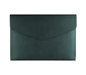 FIXED Pouzdro Siena pro notebooky a tablety o úhlopříčce do 13" tmavě zelené