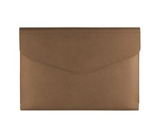 FIXED Pouzdro Siena pro notebooky o úhlopříčce do 15.3" kávové