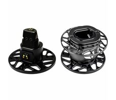 Cube Controls QRX Full Set černá / Magnetická rychloupínák s USB průchodem / 50.8-70 mm