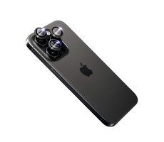 FIXED Safírová ochrana čoček fotoaparátů Sapphire Camera Glass pro Apple iPhone 15 Pro/15 Pro Max černá