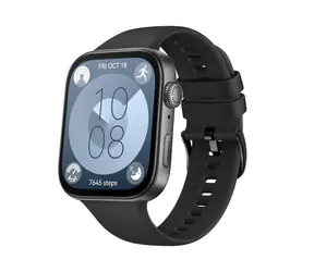 FIXED Silikonový řemínek Silicone Strap pro Huawei Watch FIT 3 černý