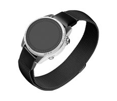 FIXED Síťovaný nerezový řemínek Mesh Strap pro Garmin QuickFit 20mm černý
