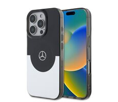 Mercedes PC/TPU Double Layer MagSafe Zadní Kryt pro Apple iPhone 16 Pro černá/Silver