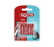 Boffin Baterie AAA 4ks / 1.5V / alkalické / v blistru 