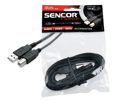 SENCOR SCO 511-015 kabel USB A samec - B samec 1.5 m