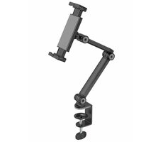 Neomounts DS15-545BL1 černá / Držák tabletu na stůl / 4.7-12.9" / náklon / rotace 360° / 3 čepy 