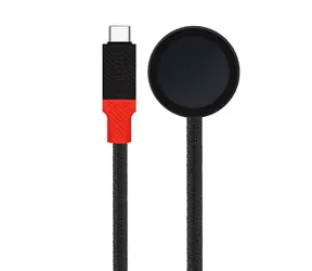 Tactical Recce 3:20 kabel pro Apple Watch černá/červená