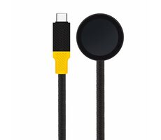 Tactical Recce 3:20 kabel pro Apple Watch černá/žlutá