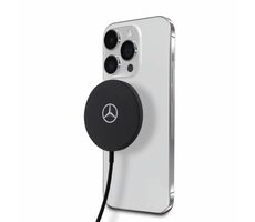 Mercedes 15W Magnetická Bezdrátová Nabíječka černá