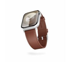 Epico Leather Watch Strap kožený řemínek pro Apple Watch 38/40/41/42mm hnědá