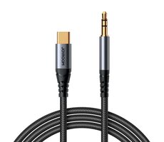Joyroom SY-A07 Kabel Jack 3.5 mm (M) - USB-C (M) 1.2m šedá 