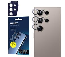 3mk HARDY Lens Protection Pro skla na fotoaparát pro Samsung Galaxy S24 Ultra Gray